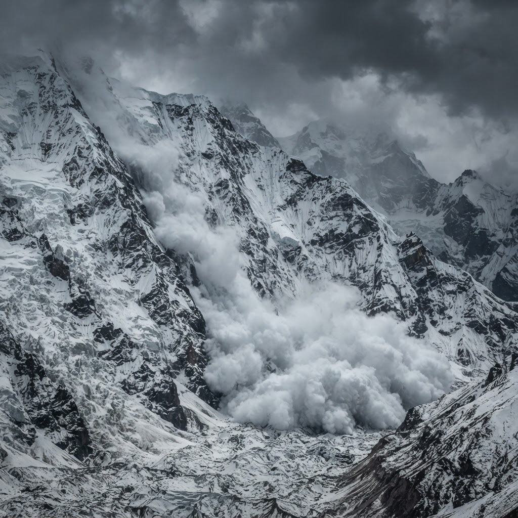 Versantul Broad Peak din Karakoram, locul avalanșei din 30 iulie 2026