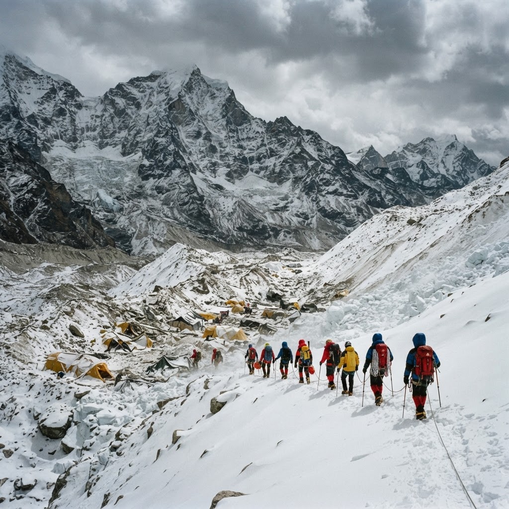 Avalanșă pe Himlung Himal: doi morți, 14 ghizi și lucrători montani dați dispăruți