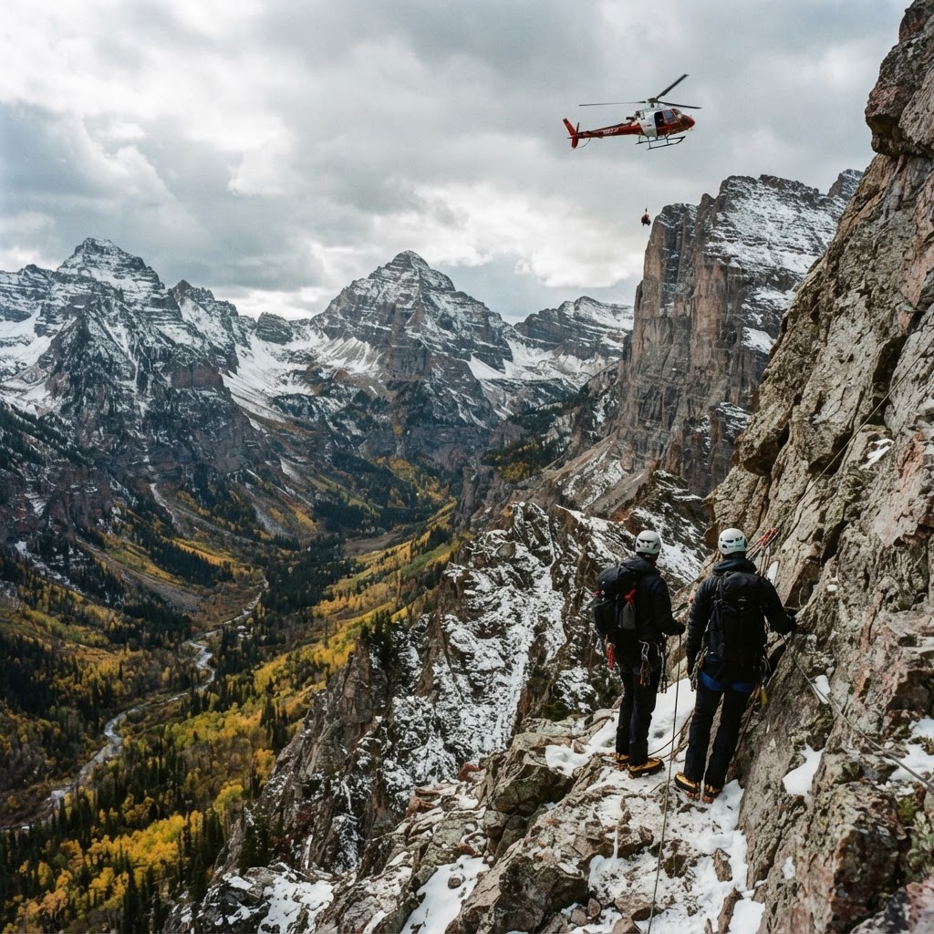 Doi alpiniști au murit în incidente separate lângă Aspen, iar salvatorii subliniază dificultatea terenului tehnic
