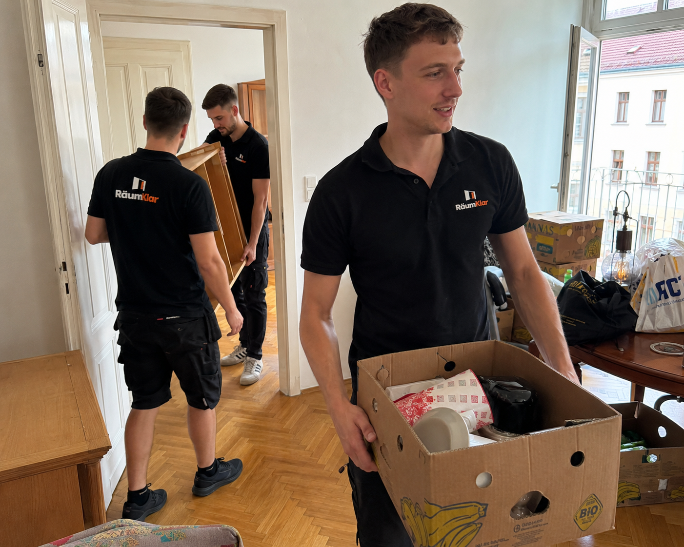 RäumKlar bei der Arbeit