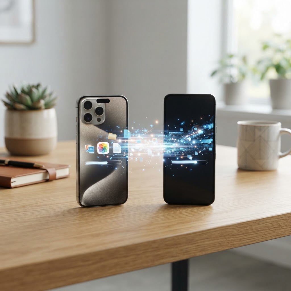 スマホの機種変更イメージ