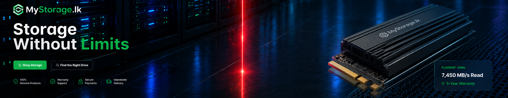 MyStorage.lk — Storage Without Limits