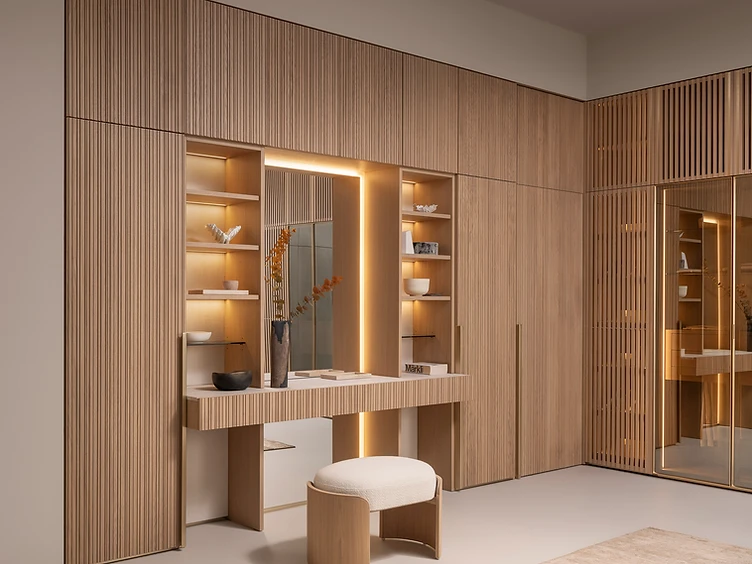 The vanity nook