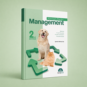 Veterinary Practice Management. 2nd edition, Ignacio Mérida, book cover