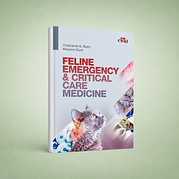 Feline Emergency & Critical Care Medicine, Christopher Byers, Massimo Giunti, book cover