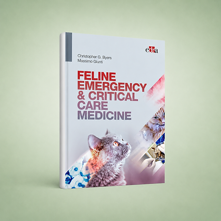 Feline Emergency & Critical Care Medicine, Christopher Byers, Massimo Giunti, book cover