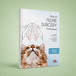 Atlas of FELINE SURGERY Techniques book cover