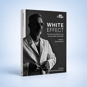 White effect book cover