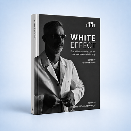 White effect book cover