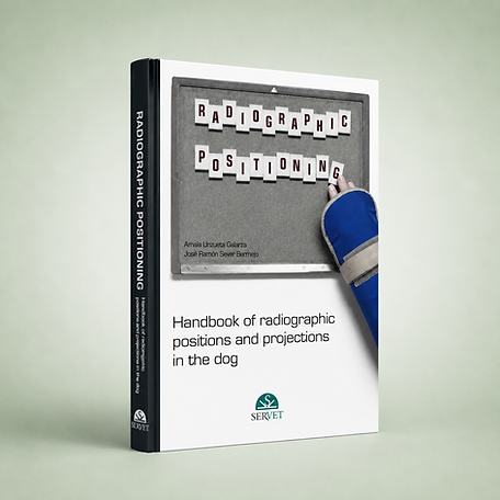 Handbook of Radiographic Positions and Projections in the Dog, Ramón Sever, Amaia Unzueta, book cover