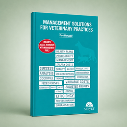 Management Solutions for Veterinary Practices, Pere Mercader, book cover