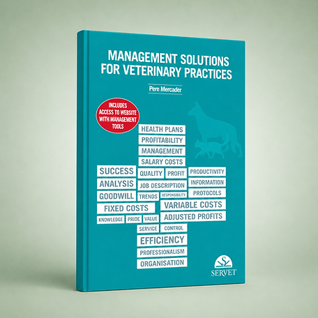 Management Solutions for Veterinary Practices, Pere Mercader, book cover