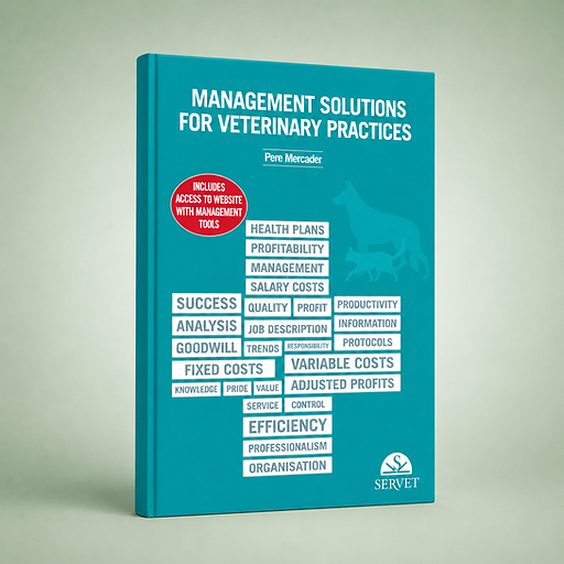 Management Solutions for Veterinary Practices, Pere Mercader, book cover
