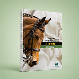 50 Q&A about Parasitic Infections of Horses, Aránzazu Meana Mañés, Francisco A. Rojo Vázquez, book cover