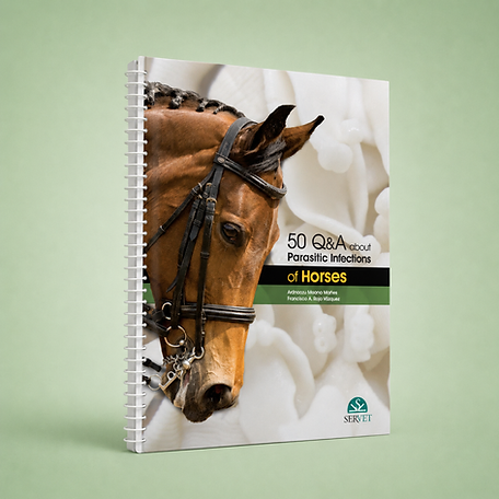 50 Q&A about Parasitic Infections of Horses, Aránzazu Meana Mañés, Francisco A. Rojo Vázquez, book cover