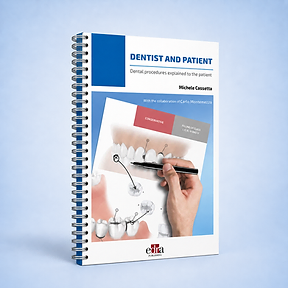 Dentist and Patient spiral-bound book