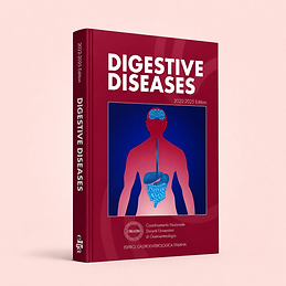 Digestive diseases 2022-2025 Edition, Unigastro - National Board of Italian University Professors in Gastroenterology, book cover