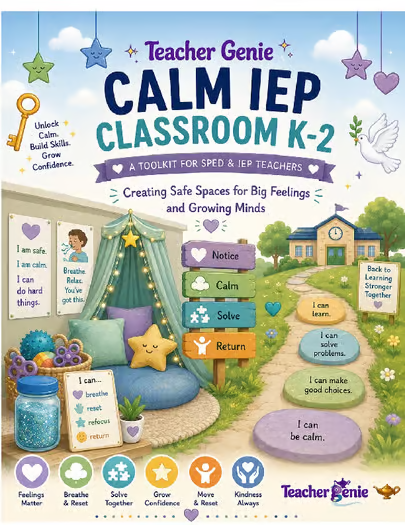 Calm IEP Classroom K-2