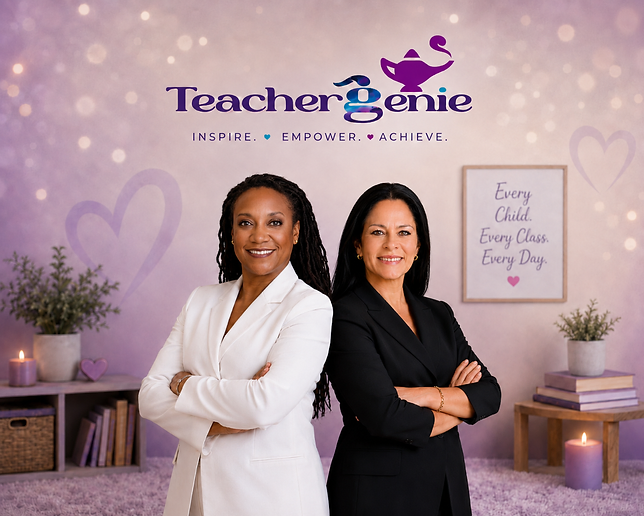 Teacher Genie co-founders Jenniffer Jones and Kelly Mason.