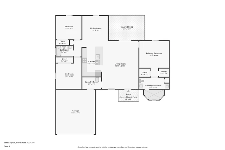 2813 Sally Ln Floor Plan
