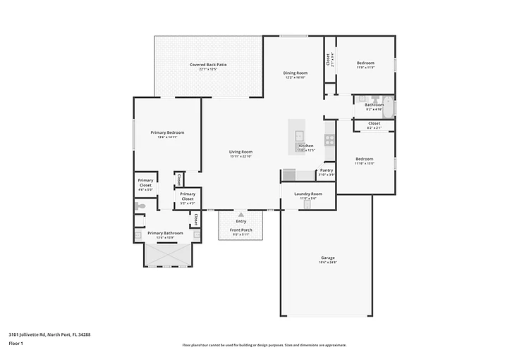 3101 Jollivette Rd Floor Plan
