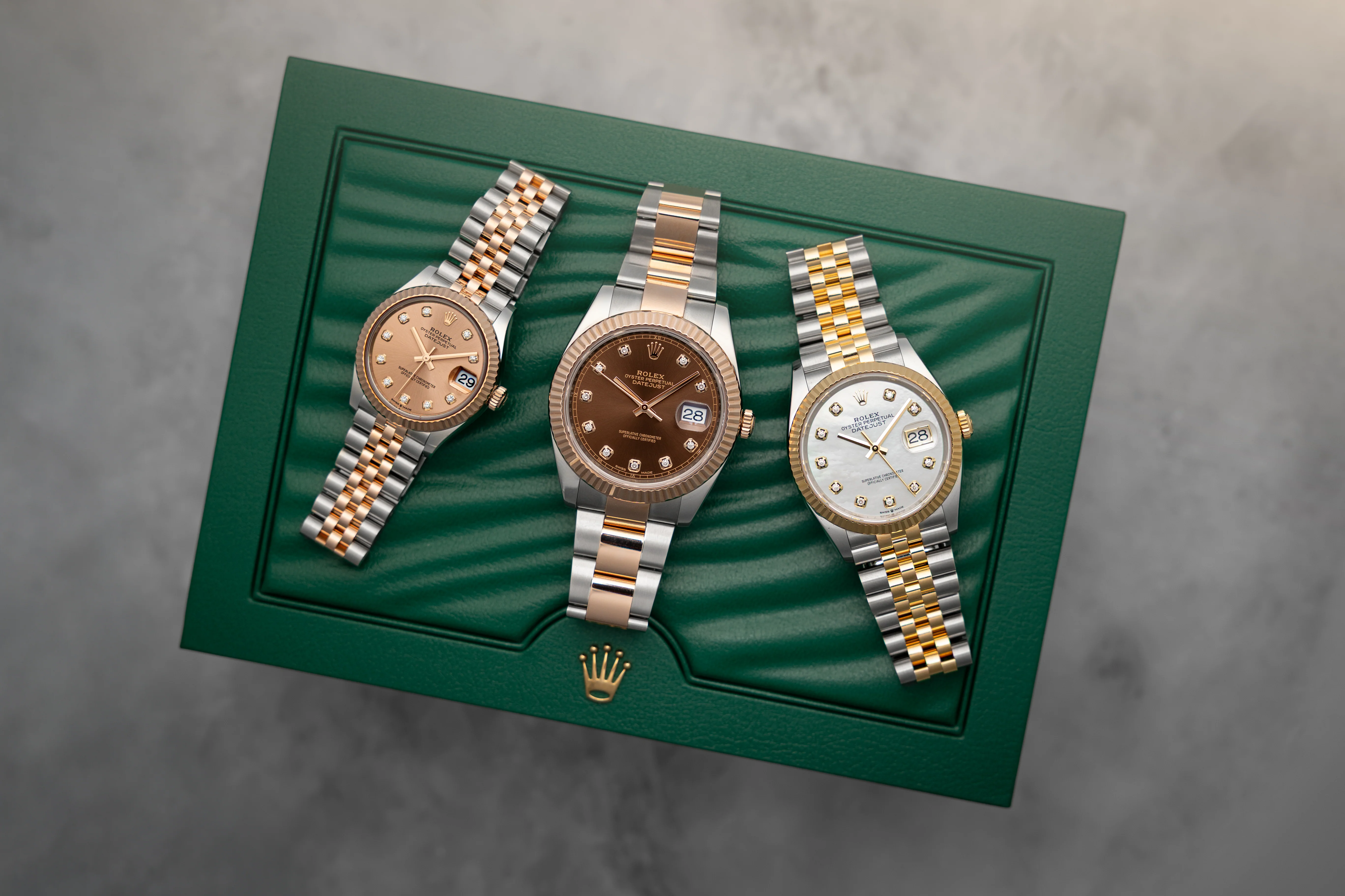 Diamond Rolex watches