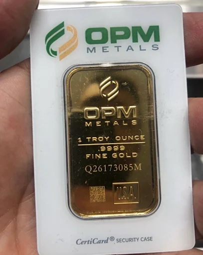 Gold bars & bullion