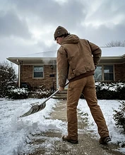IronEdge snow removal work