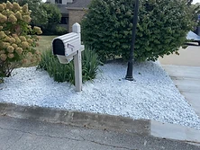 IronEdge landscaping project: Curb-Side Landscape Detail in Kokomo, Indiana