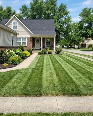 IronEdge Mowing landscaping service in North-Central Indiana