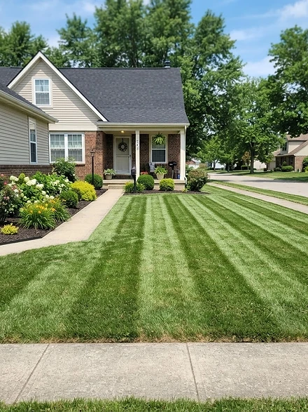 Mowing landscaping service in North-Central Indiana — IronEdge