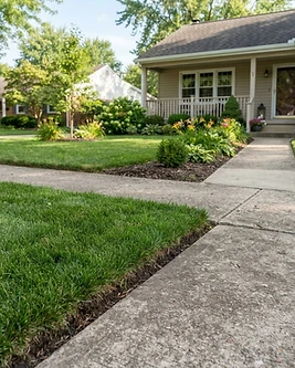Trimming service by IronEdge Landscaping in North-Central Indiana
