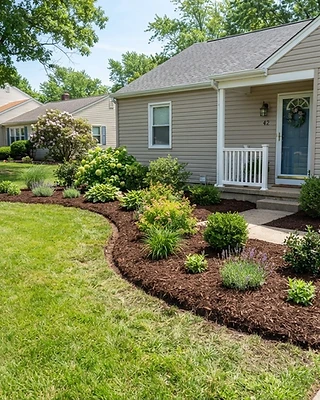 IronEdge Mulching landscaping service in North-Central Indiana