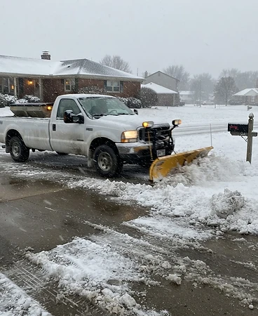 IronEdge snow removal work