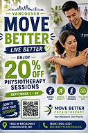 Move Better Physiotherapy — 20% Off Physiotherapy Sessions