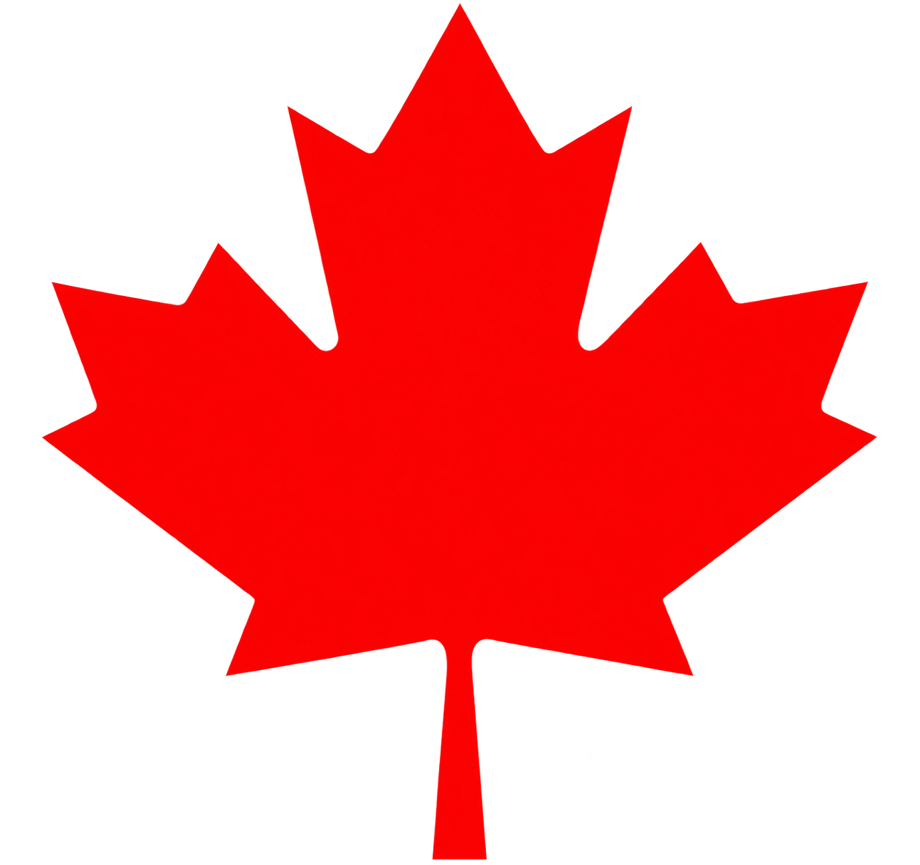 Canadian maple leaf