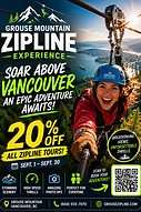 Grouse Mountain — Zipline Experience