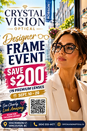 Crystal Vision Optical — Save $200 on Premium Lenses