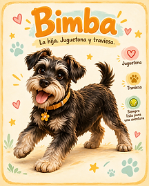 Character card of Bimba - Learn with LuzIA