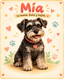 Character card of Mía - Learn with LuzIA