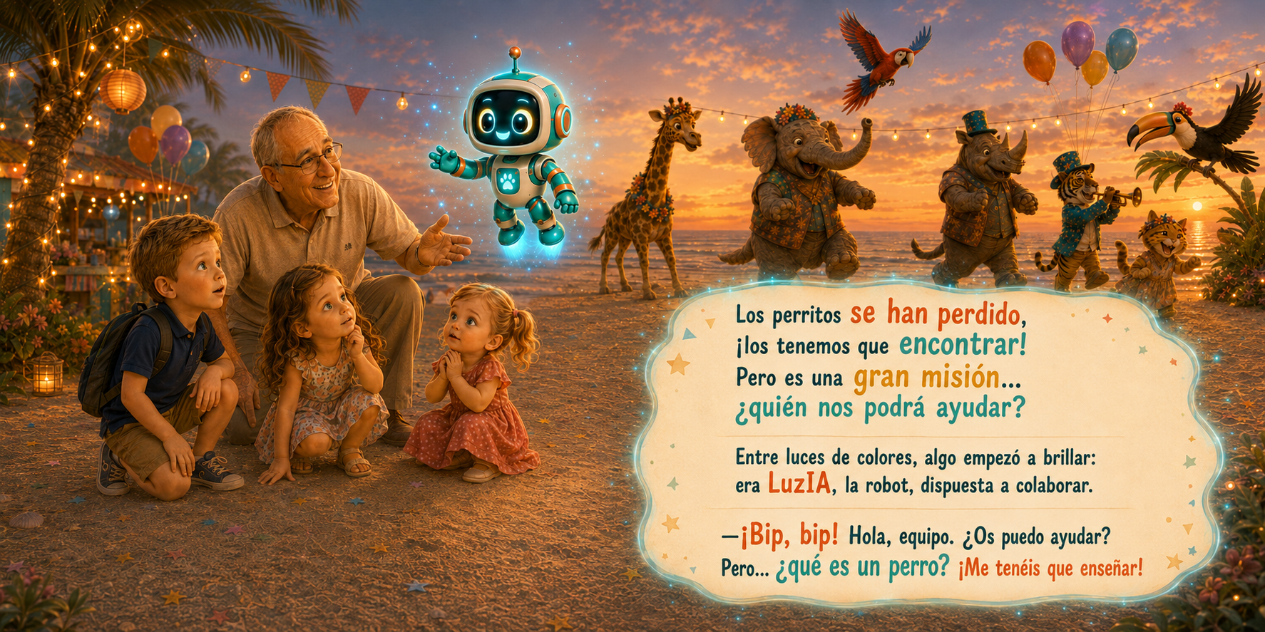 LuzIA Appears