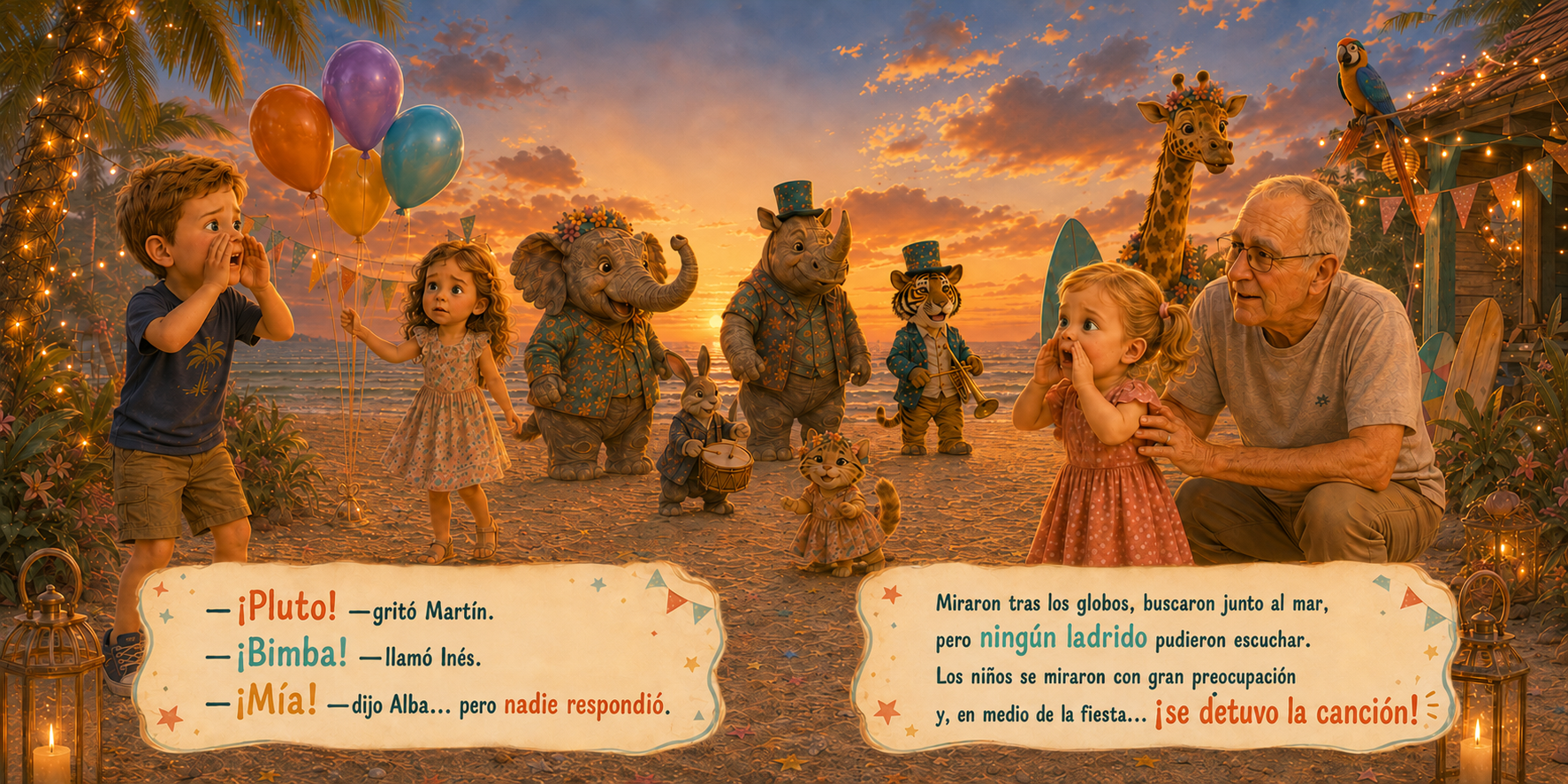 Pluto! Bimba! Mía!