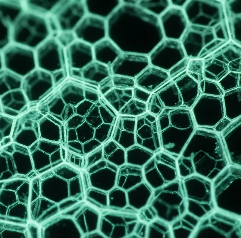 Crystalline botanical structure