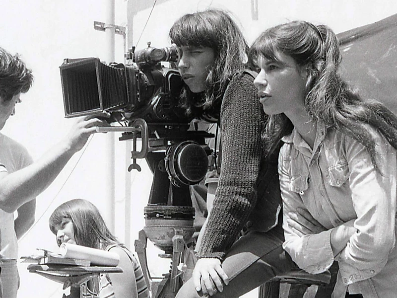 Production still from Hope I'm In The Frame (2017), a documentary by Netalie Braun