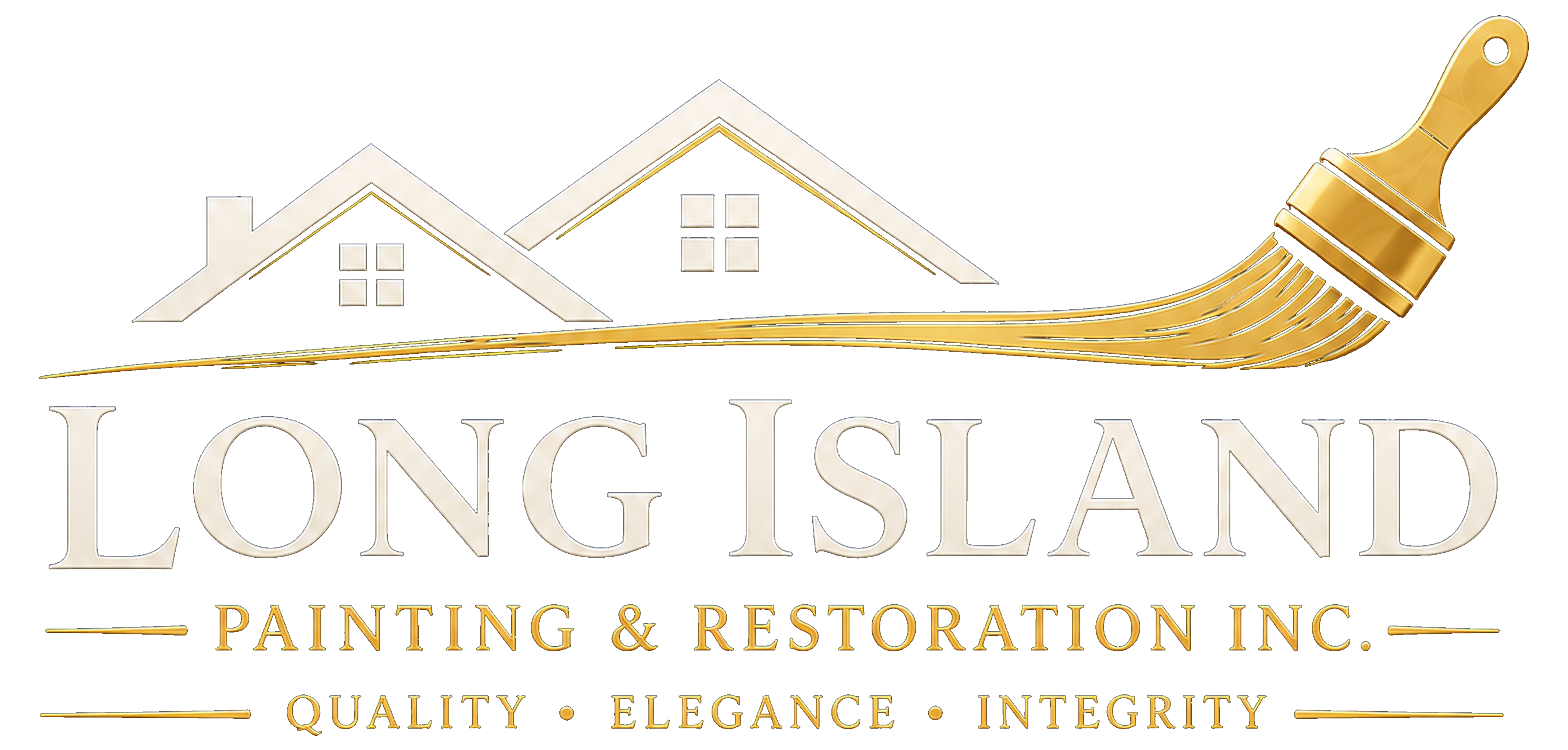 Long Island Painting Company logo — footer