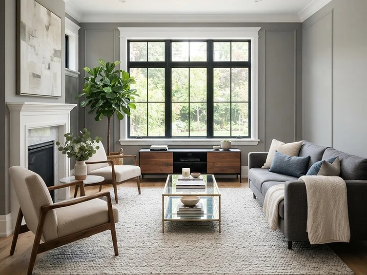 Interior painting project by Long Island Painting Company in Suffolk County, NY