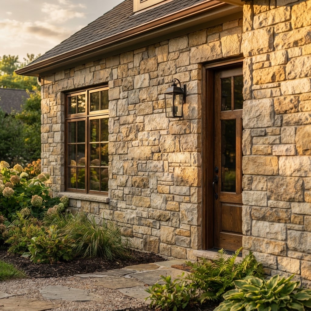Stone Work work by Precision Elite Roofing