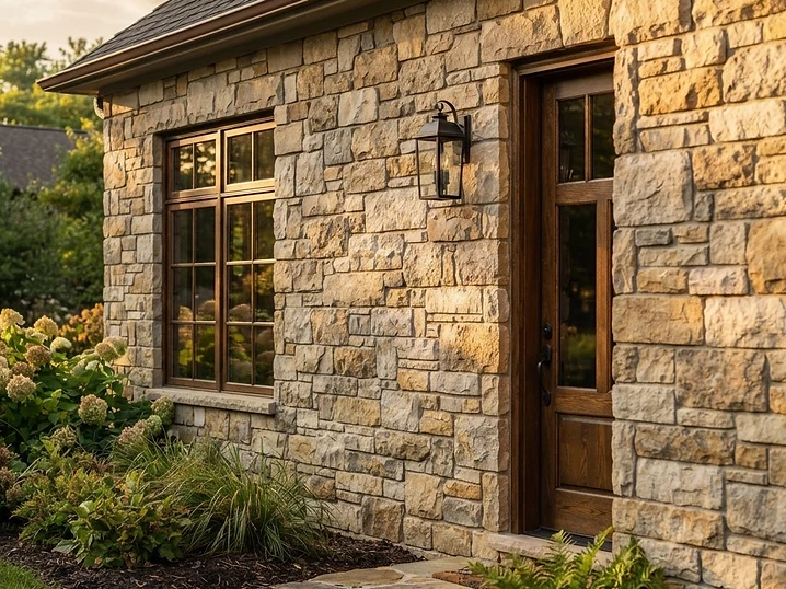 Stone Work work by Precision Elite Roofing