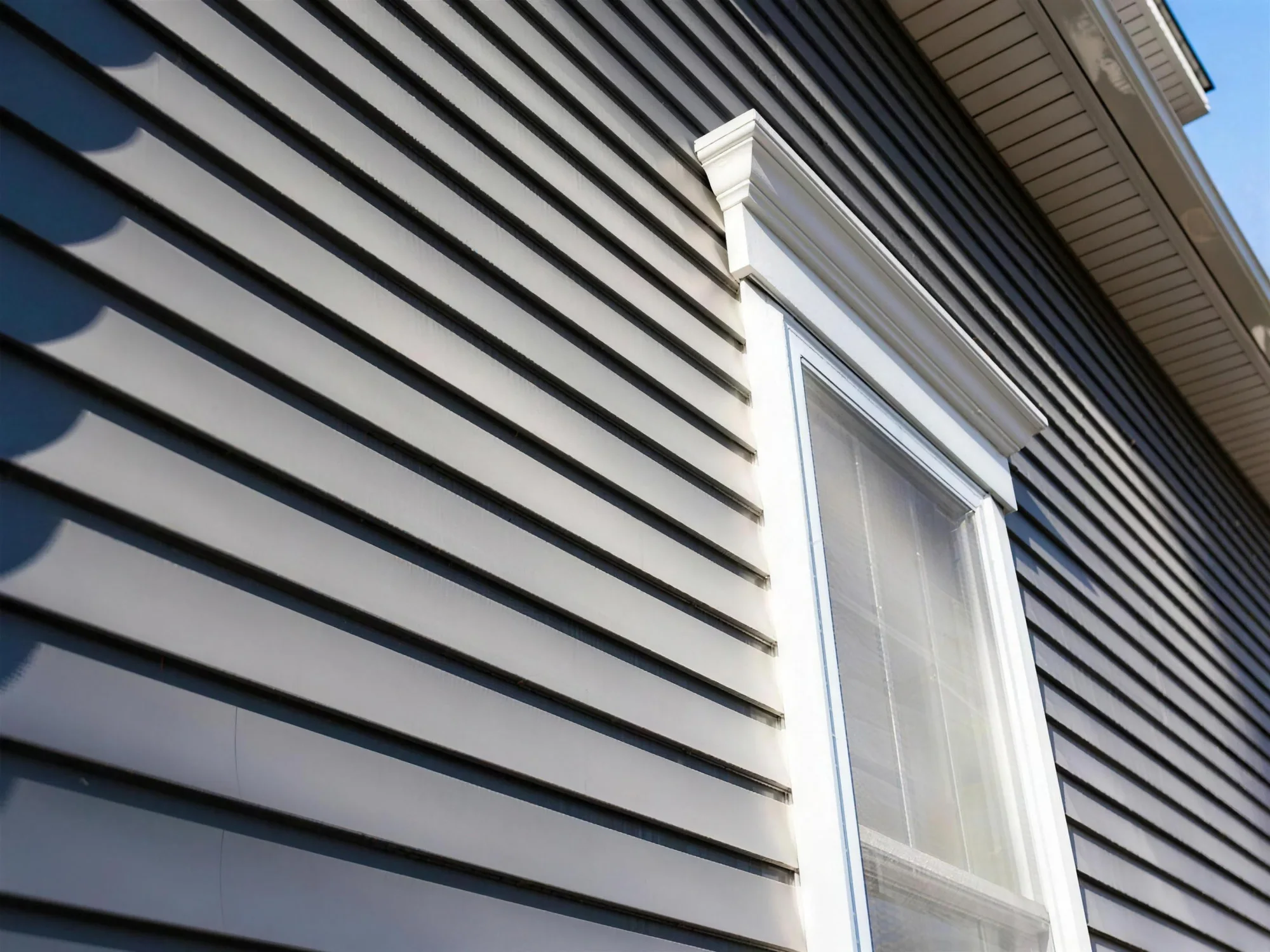 Siding work by Precision Elite Roofing — We install high grade siding systems that lock out moisture and stand up to impacts from Kentucky's weather swings. New siding also refreshes how the whole house reads from the street, adding curb appeal and finished detail. Our crews precision fit every panel and trim piece for a clean, weather tight exterior that lasts.