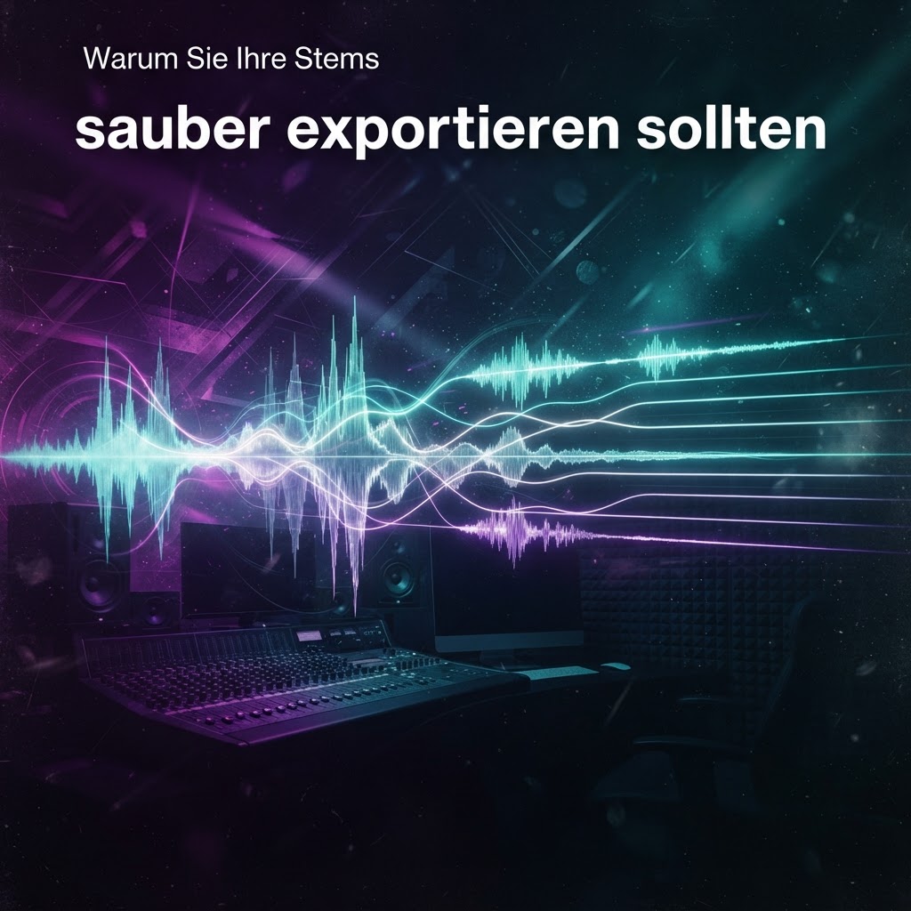 Warum Sie Ihre Stems immer sauber exportieren sollten